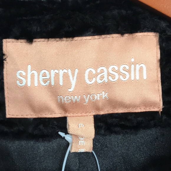New Sherry Cassin New York Faux Fur Coat - Picture 5 of 7